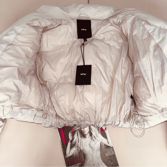 KHY X ENTIRE STUDIOS Cropped Puffer Jacket - Picture 4 of 9